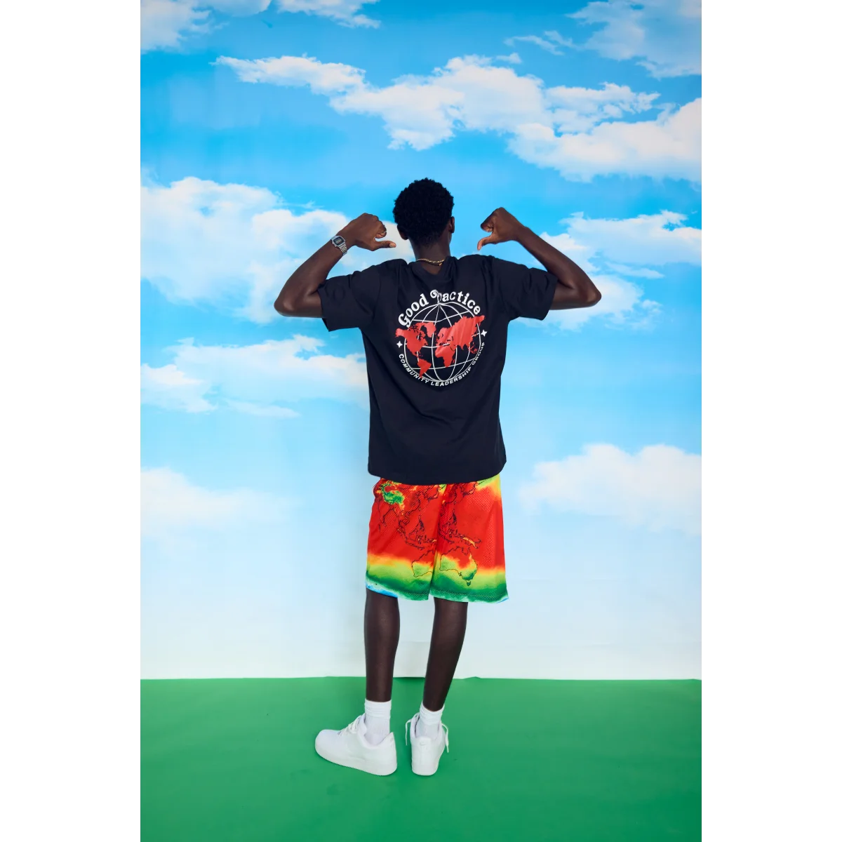 GP Heat Map Mesh Shorts