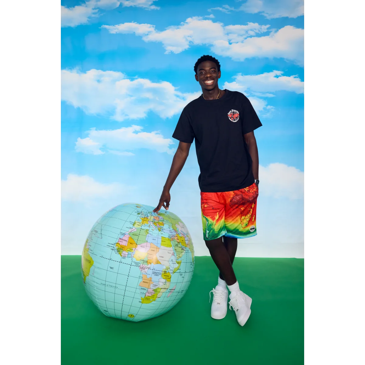 GP Heat Map Mesh Shorts