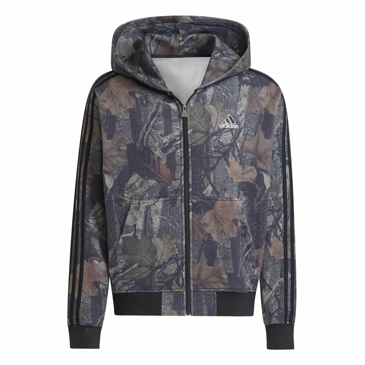Full-Zip Camo Hoodie