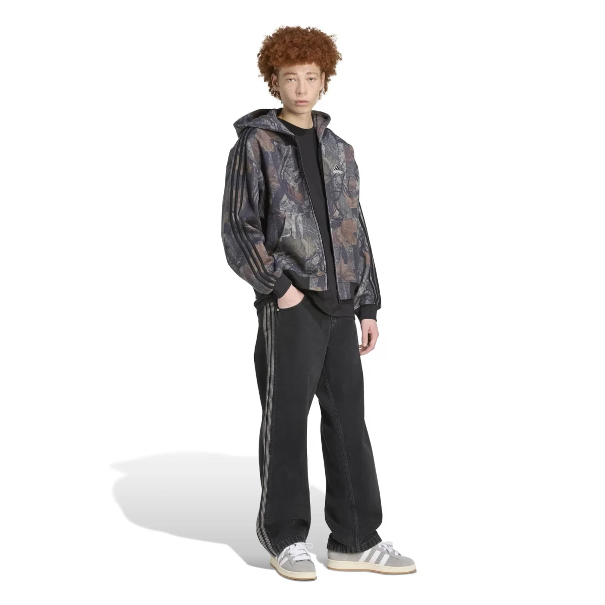 Full-Zip Camo Hoodie