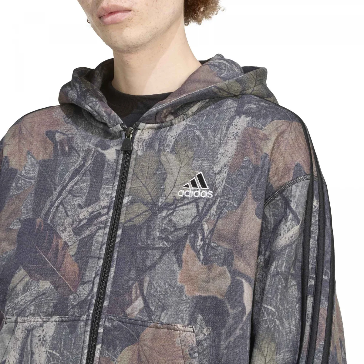 Full-Zip Camo Hoodie