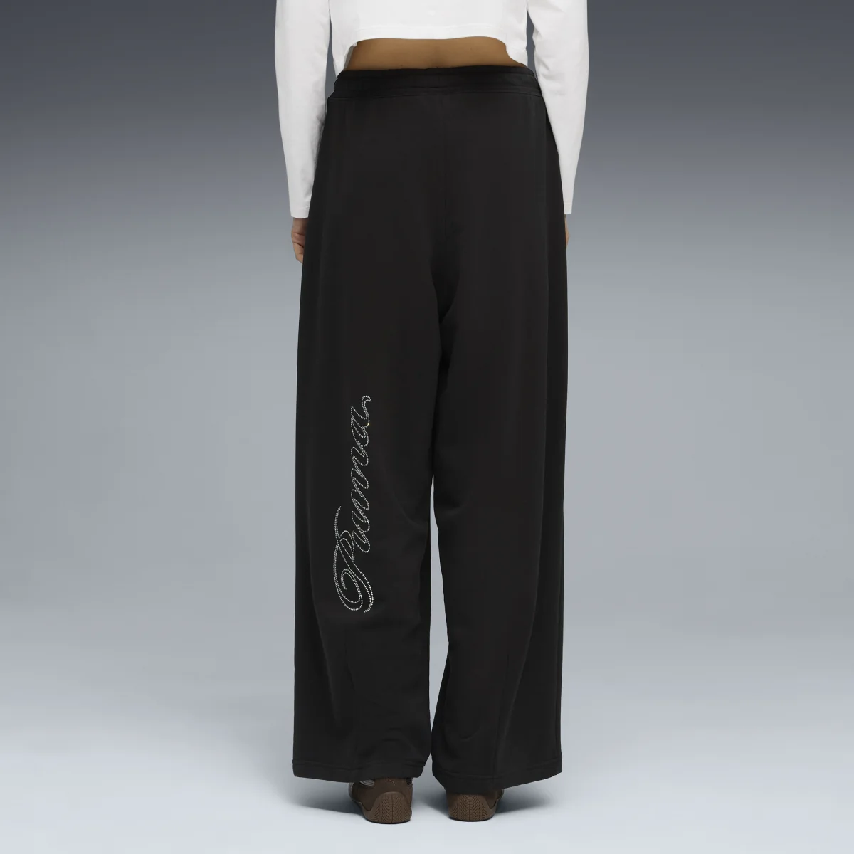 Leo Luxe Bedazzled Slouchy Pants