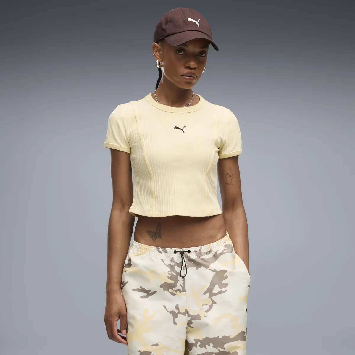 Puma - Essential Ribbed Baby Tee