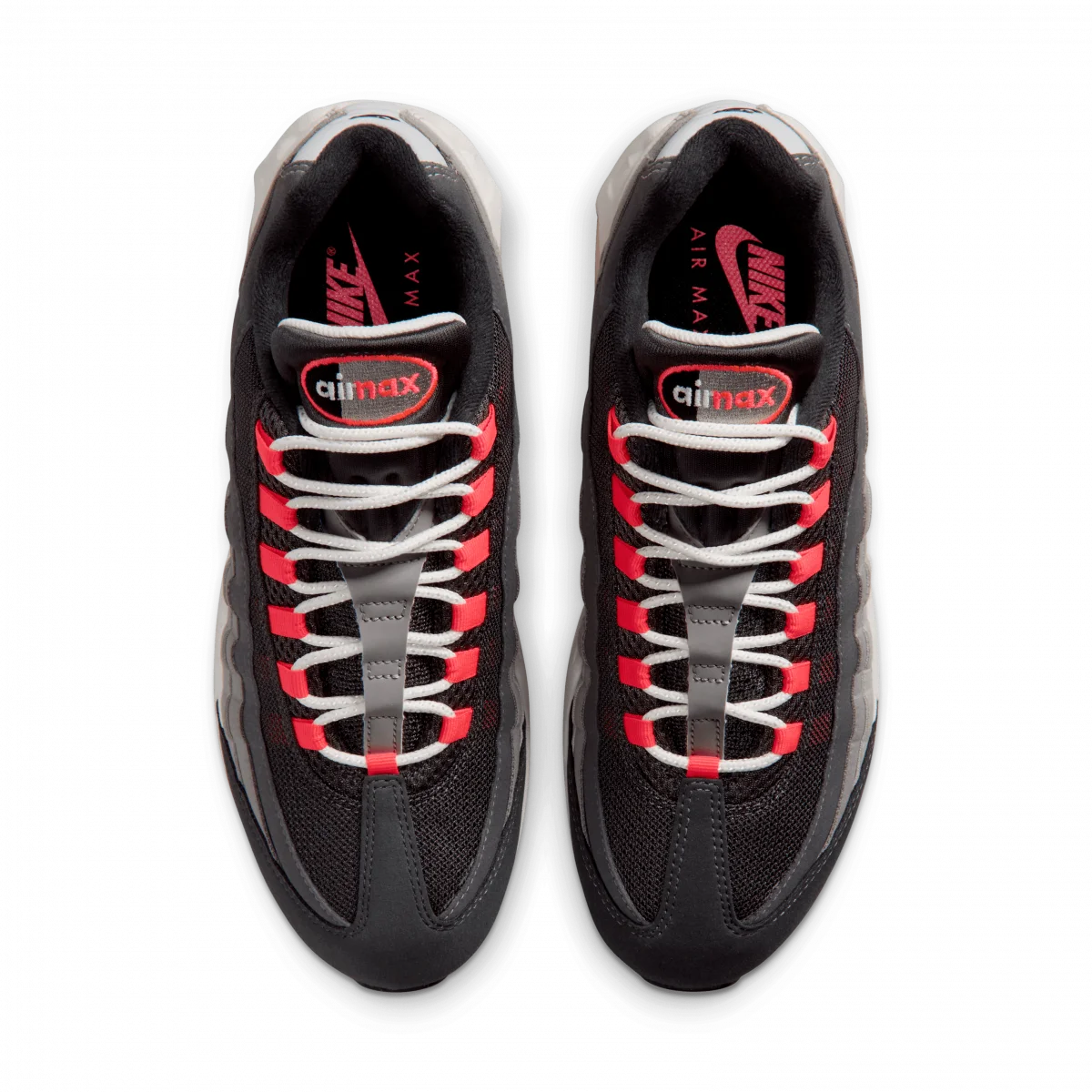 Nike - NIKE AIR MAX 95 BIG - ANTHRACITE/SOLAR RED-LT GRAPHITE (NIKE-060)