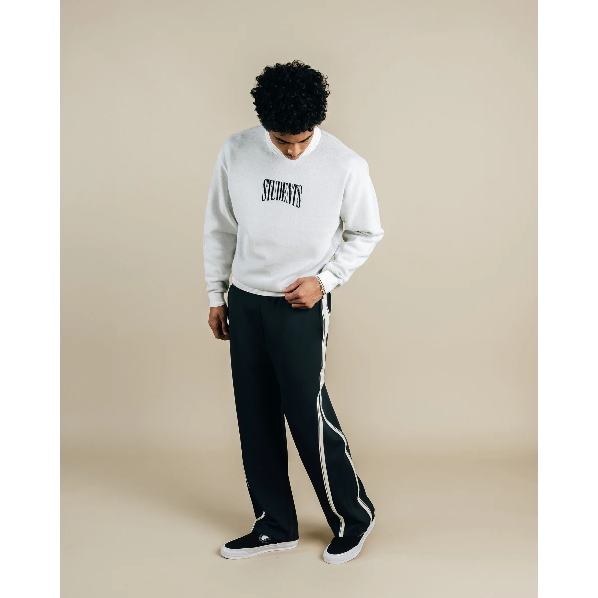 STUDENTS - Godrey Track Pants - Brown (Students)