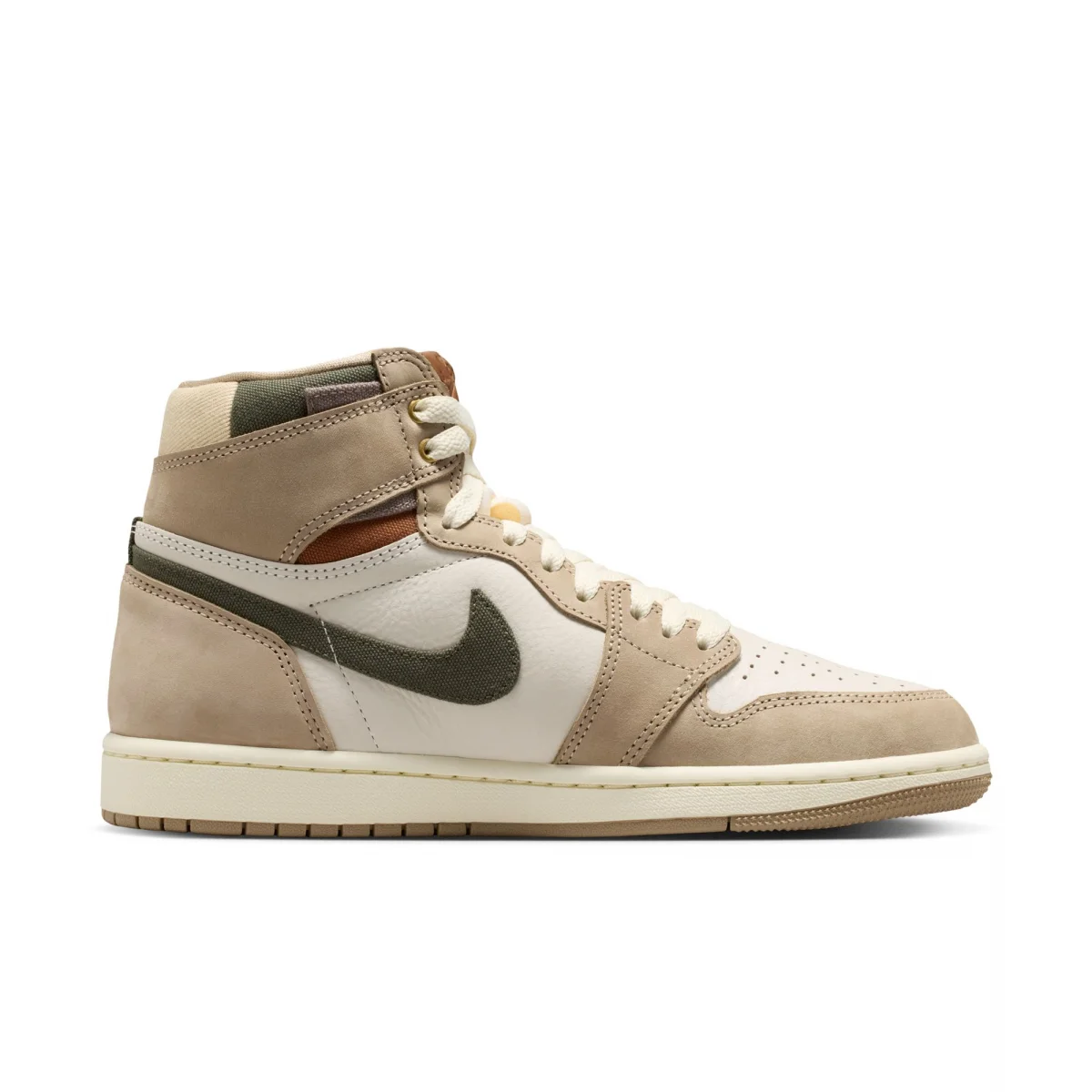 Jordan - Air Jordan 1 Retro High OG (W) - Khaki / Cargo Khaki-Sail-Coconut Milk (JORD-201)